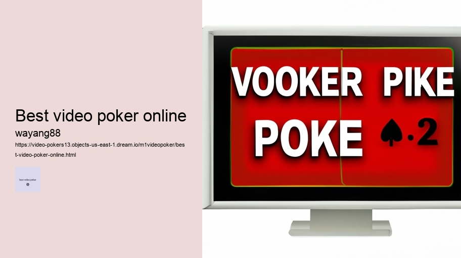 best video poker online