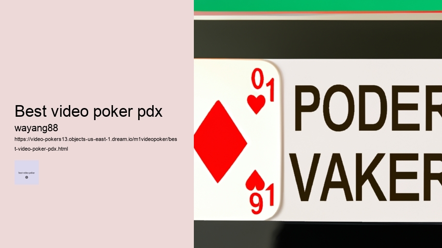 best video poker pdx