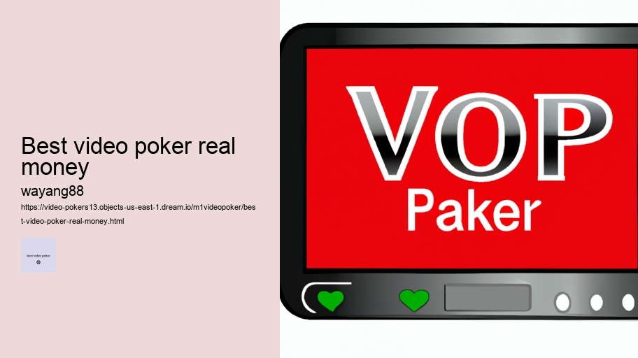 best video poker real money